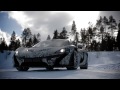 McLaren P1™ being driven in extremes as testing