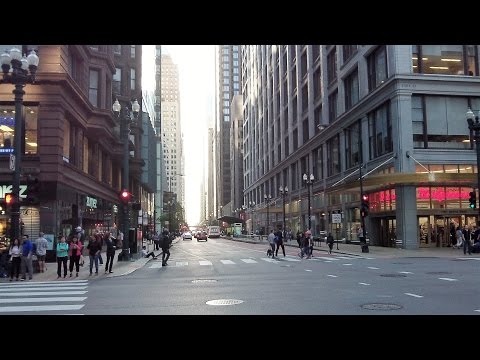 Madison Street in downtown Chicago (May 18, 2017)