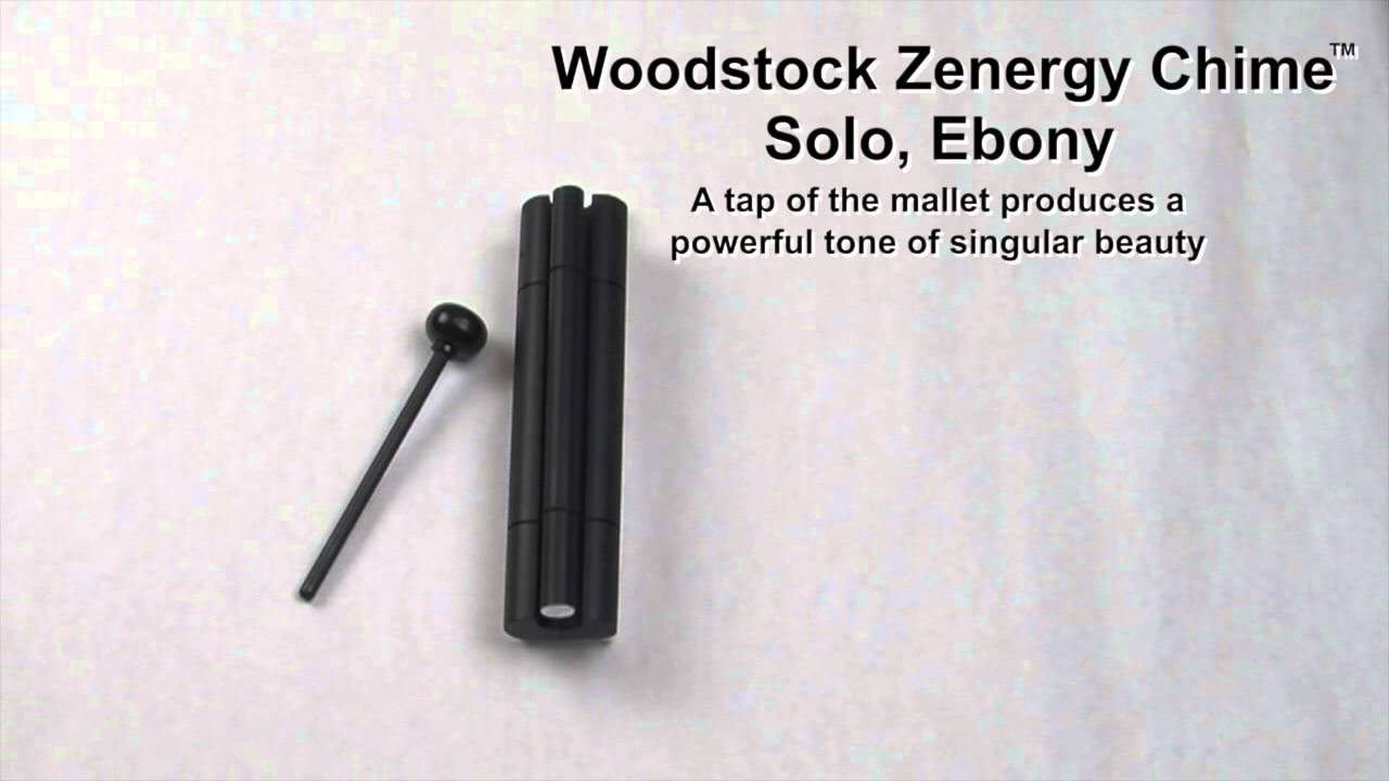 Woodstock Zenergy Chime Solo, Ebony by Woodstock Chimes YouTube