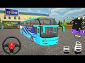 BUS SIMULATOR 3D GAME PLAY LEVEL 3 BUS DRIVING PASSENGER PICKUP DROP GAME VIDEO