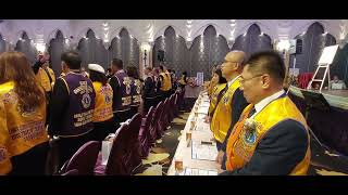 國際獅子會台灣300C1區福崴獅子會創會授證典禮，2023年9月3日台中潮港城。國際獅子大學媒體中心報導。(1)