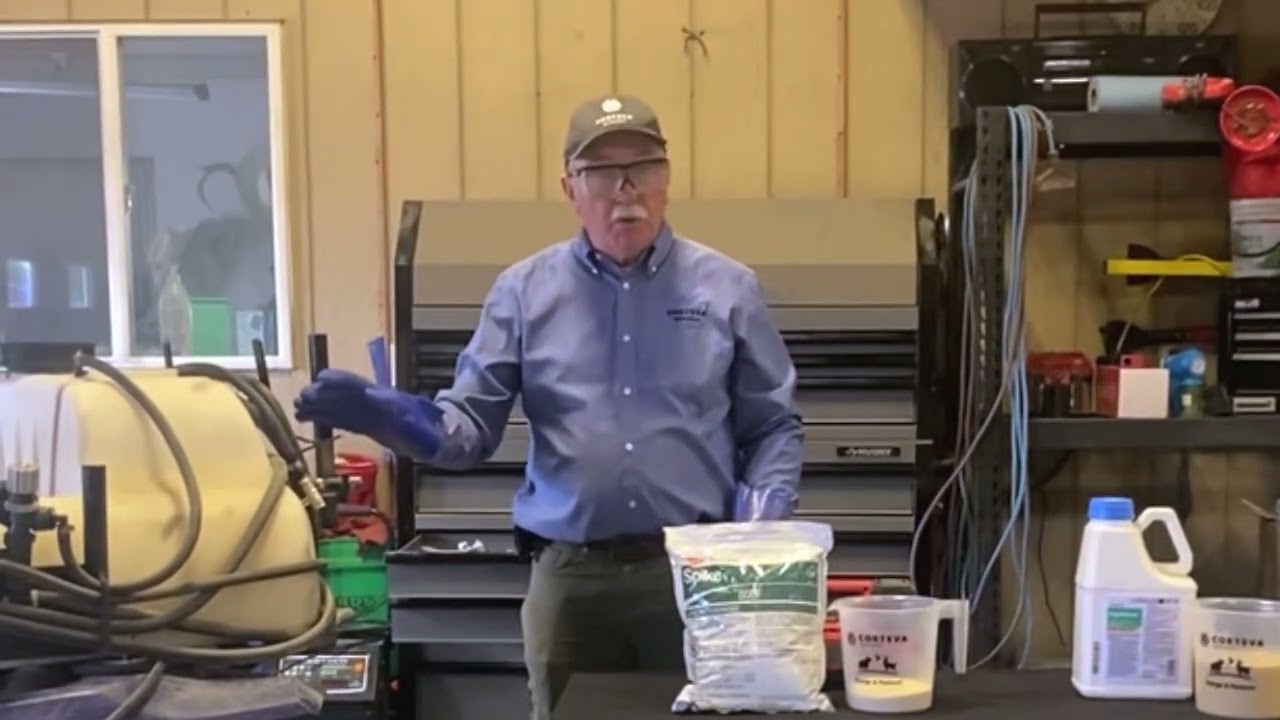 Tank-mixing best practices for bareground weed control
