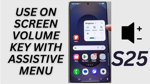 🎵 Hidden Volume Trick on Galaxy S25! 💡 Use On-Screen Keys Like a Pro!