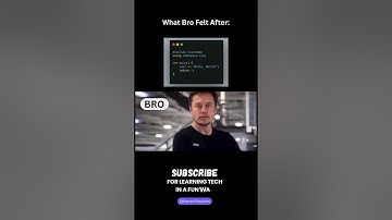 What Bro Felt After Printing "Hello World" 🚀 (Elon Musk Meme)