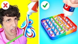 TRYING BEST PARENTING LIFE HACKSSmart Tips for Parents NO MORE PRANK WARS?!?!?! By 5 Minute Crafts