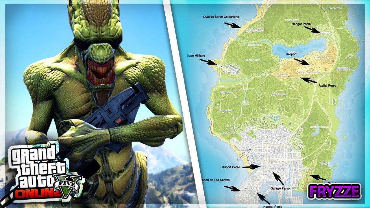 EMPLACEMENT 10 ACCESSOIRES MISSION SOLOMON ! ( GTA 5 ONLINE DEFI DLC