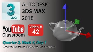 3DS Max 2018 Class #42 (Coordinate Reference Systems)