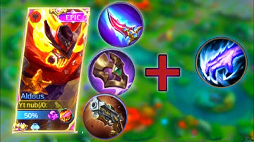 Aldous 1 Hit Build You Should Be Try This Build | Aldos Best Build 2022