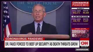 Dr. Fauci Forced To Beef Up Security As Death Threats Grow. #CNN #Covid19 #DrFauci #NEWS