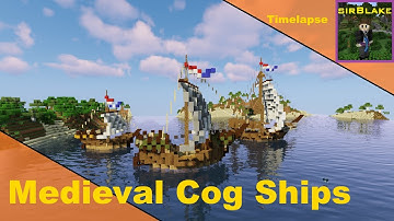 MEDIEVAL Cog Ships Tutorial | Ship building #10