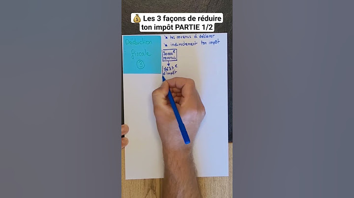 💰 Les 3 façons de réduire tes impôts - PARTIE 1/2