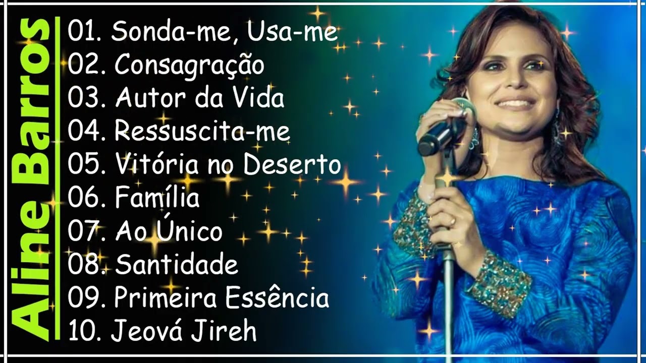 Aline Barros ✨ Música Que Traz Paz ao Coração Cansado