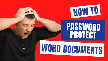 How to Password Protect Word Documents