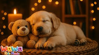 Soft and Peaceful Puppy Dreams – 4 Hours of Gentle Sleep Music for Babies | Wawa Kids Music screenshot 4