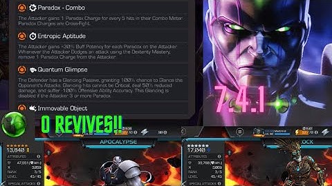 7.4.1 - paradox Combo, Entropic aptitude, Quantum Glimpse