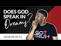 Can God Speak To Us Through Dreams and if So, How Can We tell if It's From God?