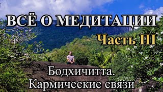 Всё О Медитации. Часть Iii. Бодхичитта. Кармические Связи