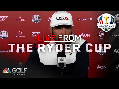 Scheffler excited to 'unleash' DeChambeau at Bethpage | Live From the Ryder Cup | Golf Channel