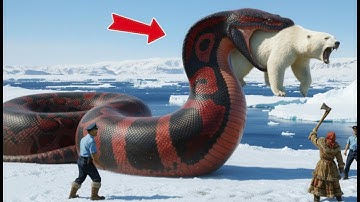 Rescue the Polar Bear from the Giant Python  Animal Rescue