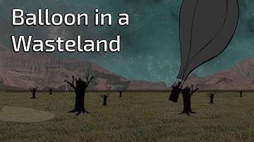 Balloon in a Wasteland Flash Game Longplay (All Achievements)