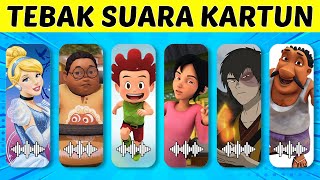 TEKA-TEKI TEBAK KARAKTER KARTUN DARI SUARANYA! Woody, Baymax, Kiko, Nusa, Raju, ...