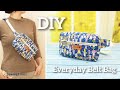 Diy everyday belt bag  how to make a fanny pack sling bag sewingtimes