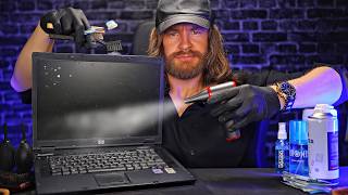 ASMR | Professional Dirty Laptop Cleaning Service | Satisfying
