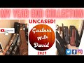 My 2021 Year End Guitar Collection UNCASED!