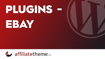 (S02E09.2) Plugins - eBay 🔥 affiliatetheme.io