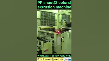 PP sheet extrusion machine 4 to USA———0086 137 7626 4189
