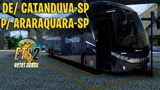 ✅ (ETS2 SIMULAÇÃO MOD BUS) SÃO CARLOS x ARARAQUARA / VIAÇÃO COMETA / G7 1200 FACELIFT MB O500RSD ✅