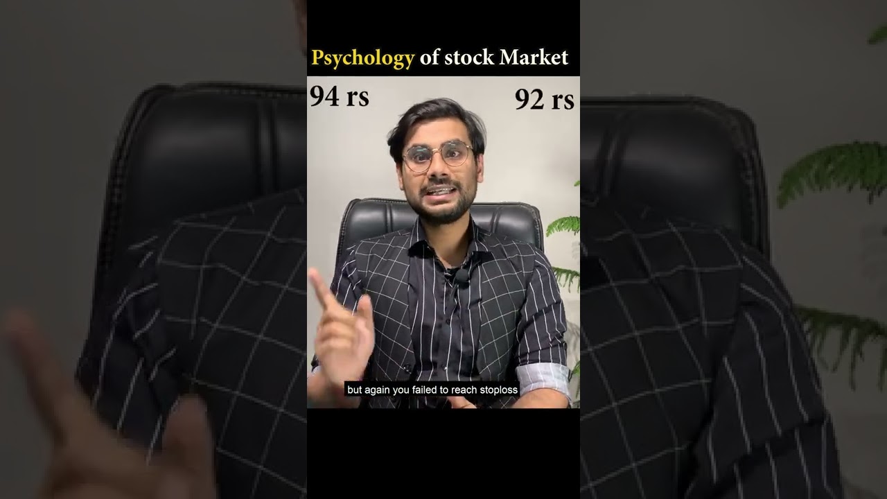 How to Save Money In Stock Market | Psychology of Stock Market | CA Rishi Rai |#shorts #stoploss