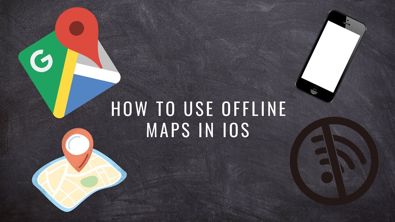How to setup offline maps in Google Maps on iOS - YouTube