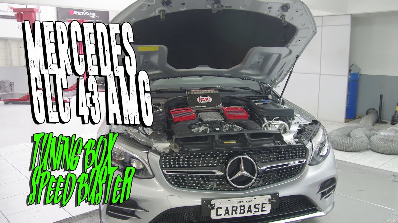Carbase Mercedes Glc 43 Amg Tuning Box Speed Buster Filtro De Ar Bmc