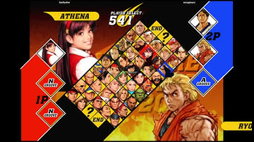 CVS2 - SynRyuKen VS smugginyou | 🇺🇸🇺🇸 Fightcade2 #fightcade2 #fightcade #capcom #snk #capcomvssnk2