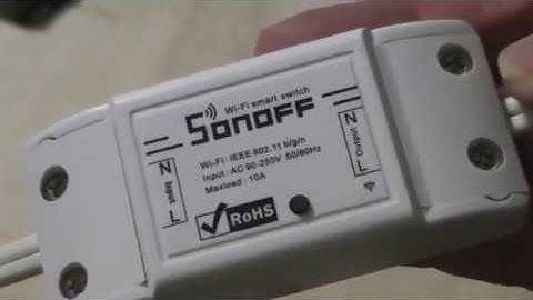 How to make a Sonoff WiFi extension cord for $5