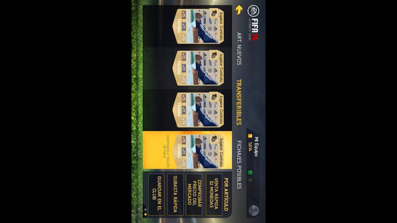 Jugar Fifa 15 para android YouTube