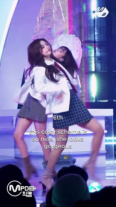 ranking #sullyoon know about me stage outfits #shorts #kpop #nmixx #haewon #lily #bae #jiwoo #kyujin