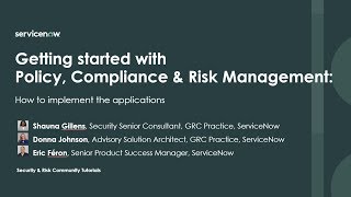 Webinar: Test, Comply and Document: What regulated - ServiceNow Community