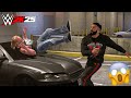 Roman Reigns Destroys Brock Lesnar at Parking Lot - WWE 2K25 Gameplay