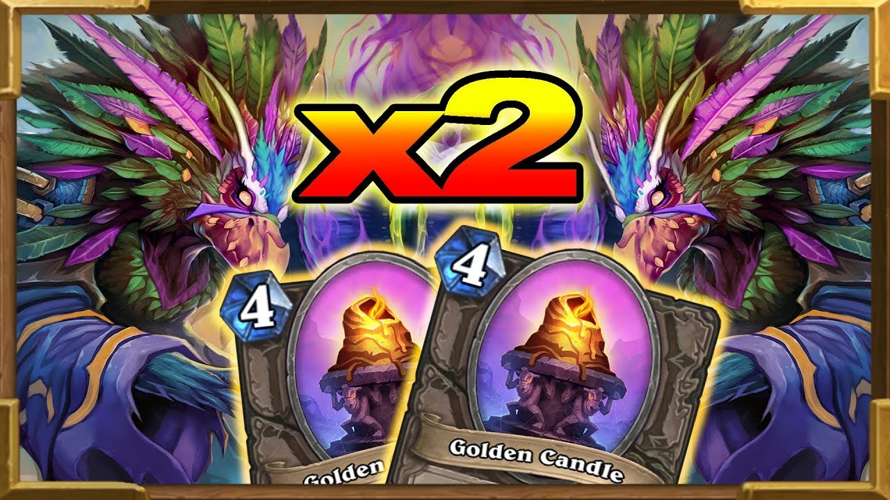 Hearthstone Double Golden Candle ! The Most Insane Chapter 5 Of