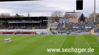 TSV 1860 München - Magdeburg - Löwenmut - Schweigeminute - Nazis Raus - Rufe