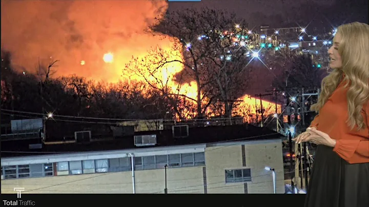 Large fire breaks out at lumber yard in Kansas City