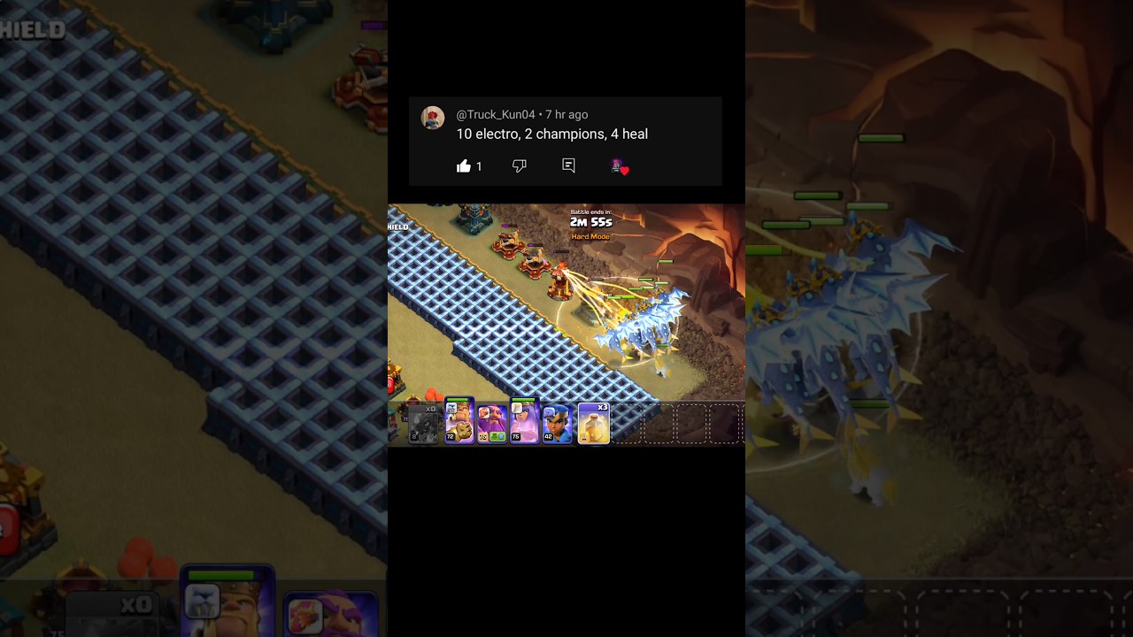 COC ULTIMATE CHALLENGE | challenge #8 using Electro dragon 