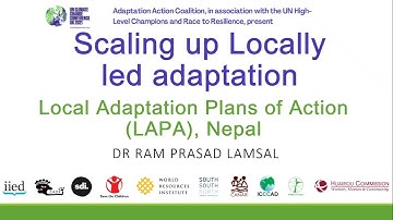 Local Adaptation Plans of Action (LAPA), Nepal