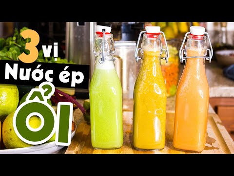 Video [HỌC LÀM NƯỚC ÉP] 3 VỊ NƯỚC ÉP ỔI ĐẸP DA - youtube