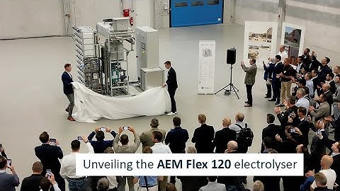 Unveiling the new AEM Flex 120 electrolyser