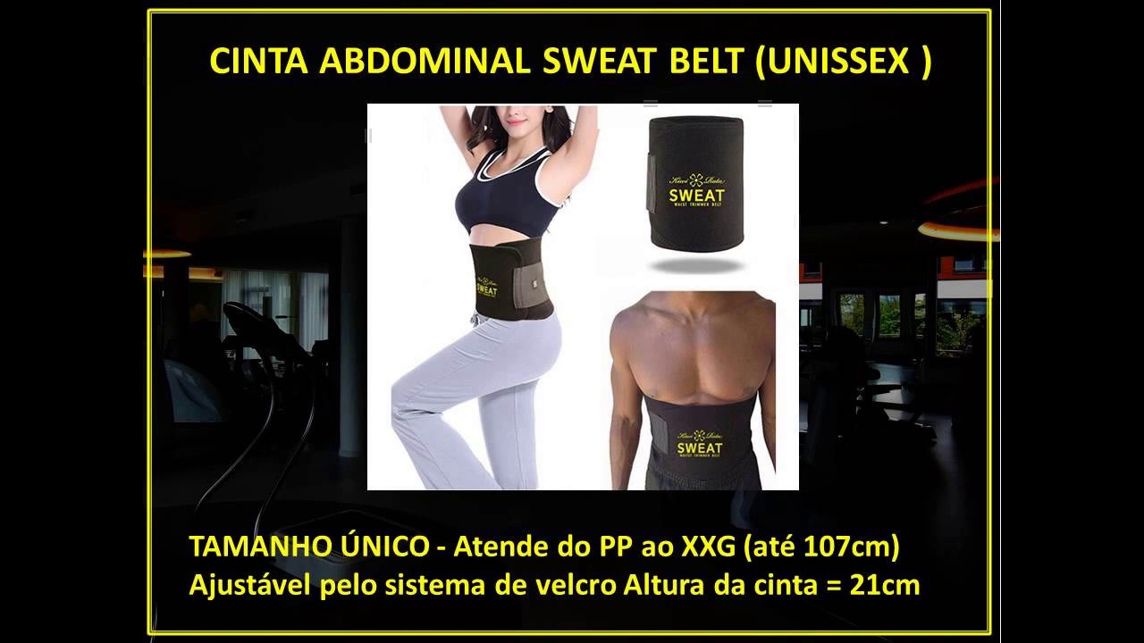 Cinta Sweat Belt funciona? É abdominal e modeladora! YouTube
