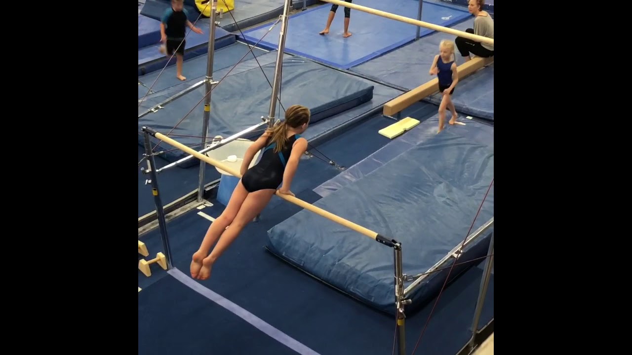 Sophia Bella 7yr old lands her straight arm kip! YouTube