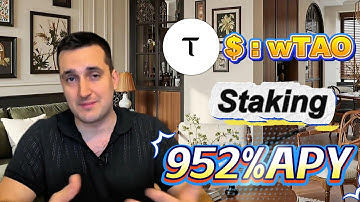 952% APY? Stake wTAO Token in the Top Bull Market Crypto Farm🔥